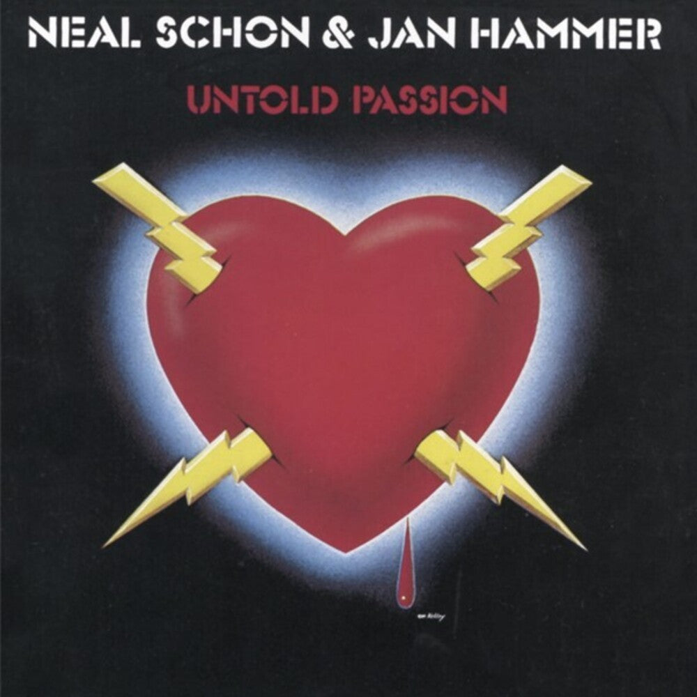 the album cover for Neal Schon / Hammer,Jan - Untold Passion (Uk)