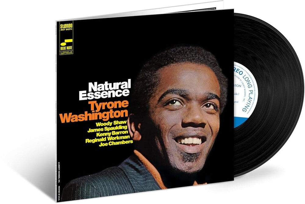 the album cover for Tyrone Washington - Natural Essence (Blue Note Tone Poet Edition)