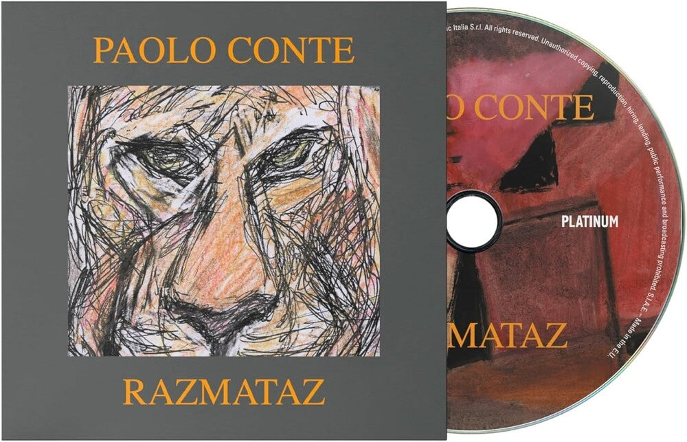 the album cover for Conte, Paolo - Razmataz