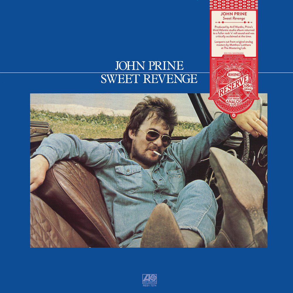 the album cover for John Prine - Sweet Revenge (Syeor26)(Rhino Reserve) (Audp)