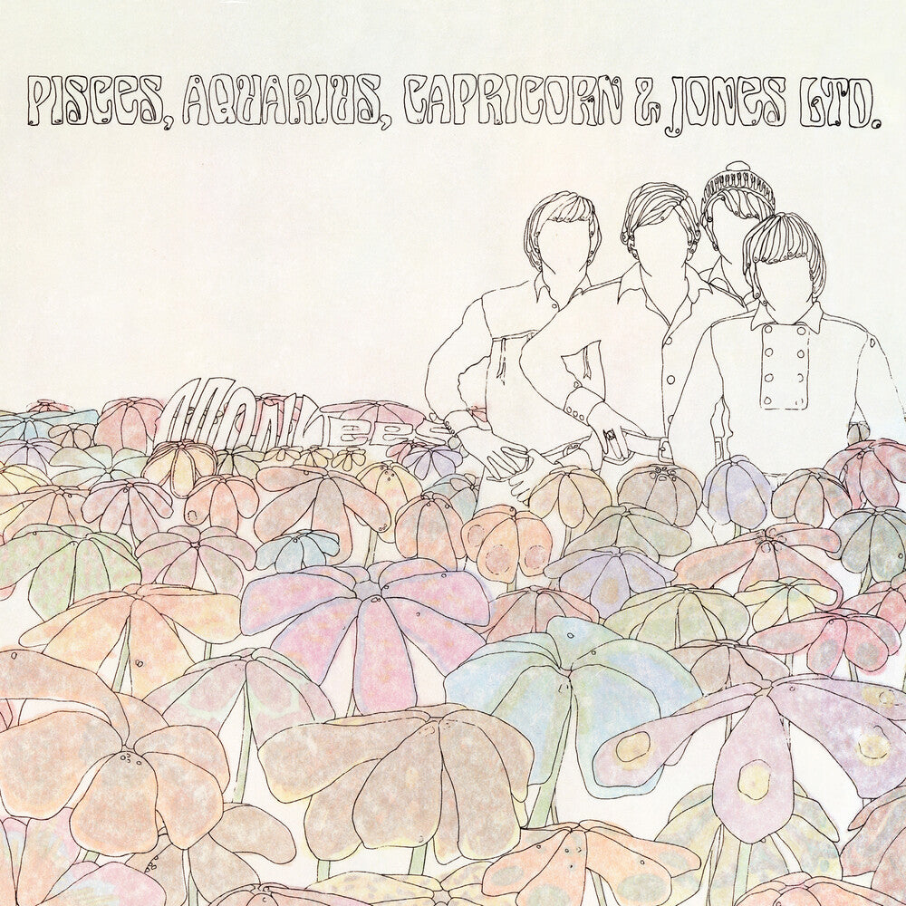 the album cover for Monkees - Pisces Aquarius Capricorn & Jones Ltd (Syeor26)