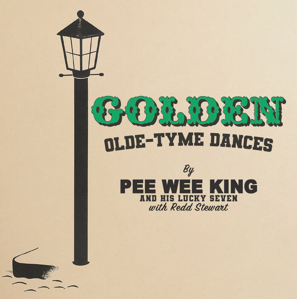 the album cover for Pee King Wee & His Lucky Seven - Golden Olde-Tyme Dances (Mod)