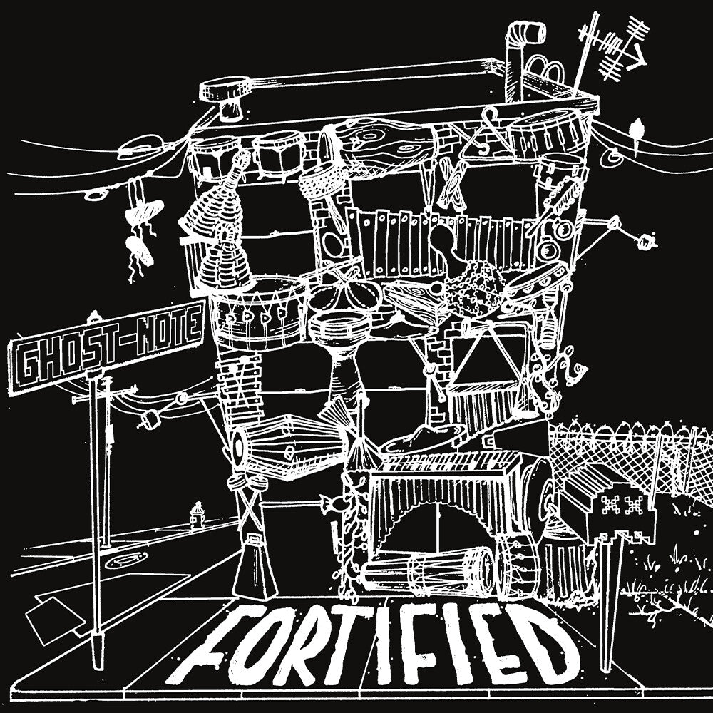 the album cover for Ghost-Note - Fortified