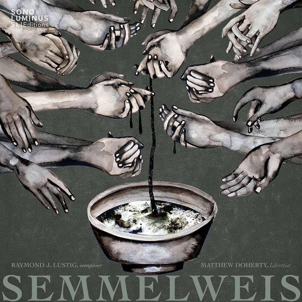 the album cover for Raymond Lustig J. - Semmelweis