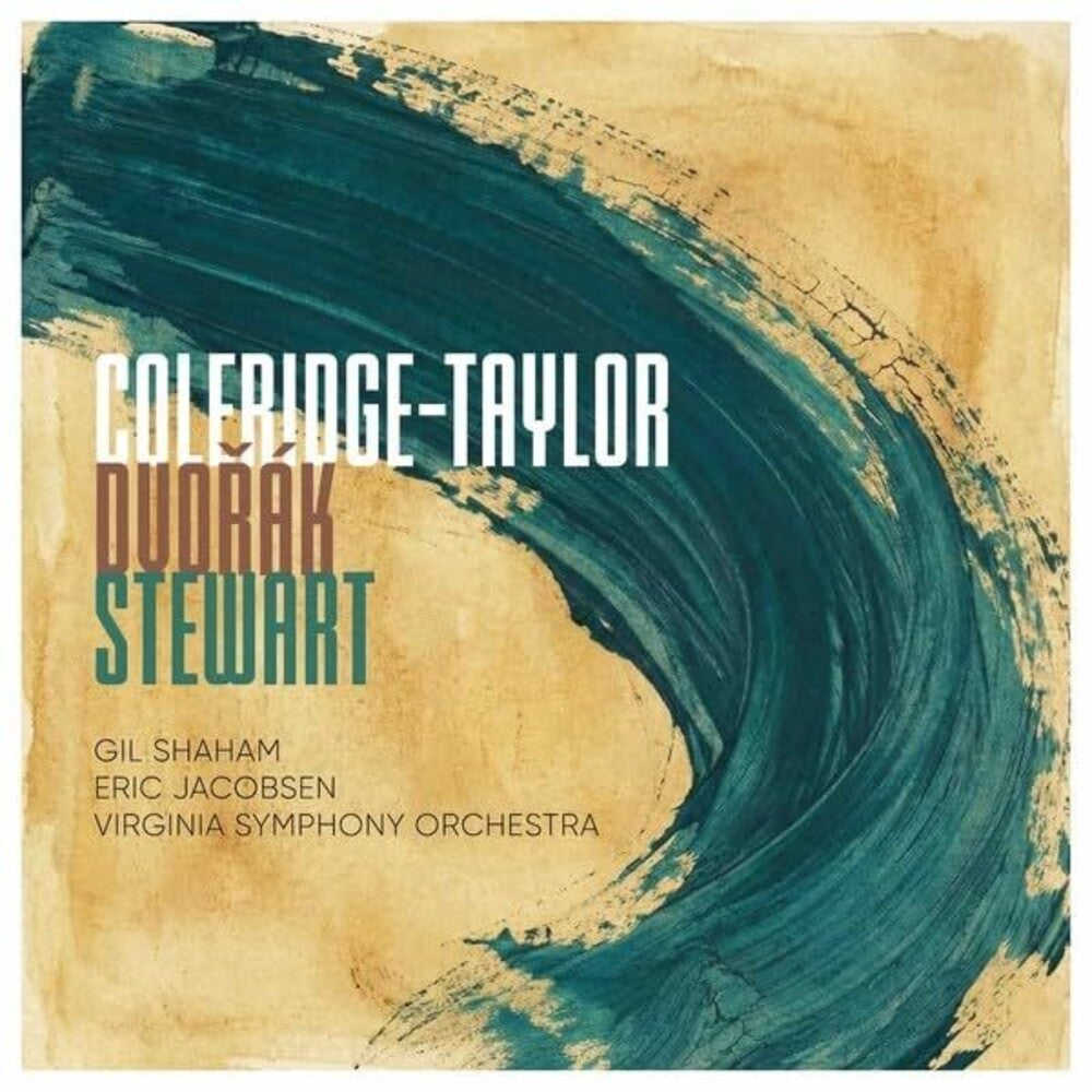 the album cover for Gil Shaham / Virginia Symphony Orchestra - Coleridge-Taylor Dvorak Stewart