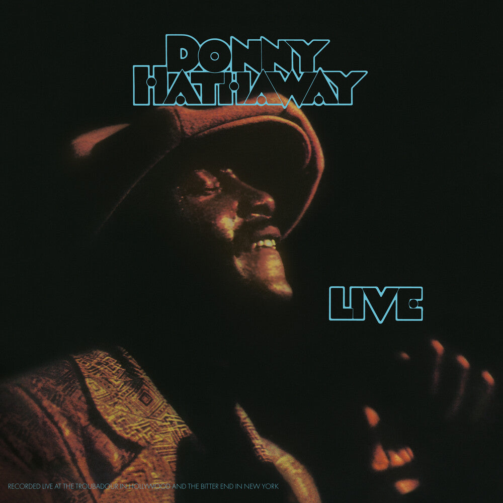 the album cover for Donny Hathaway - Live (Rhino Reserve)