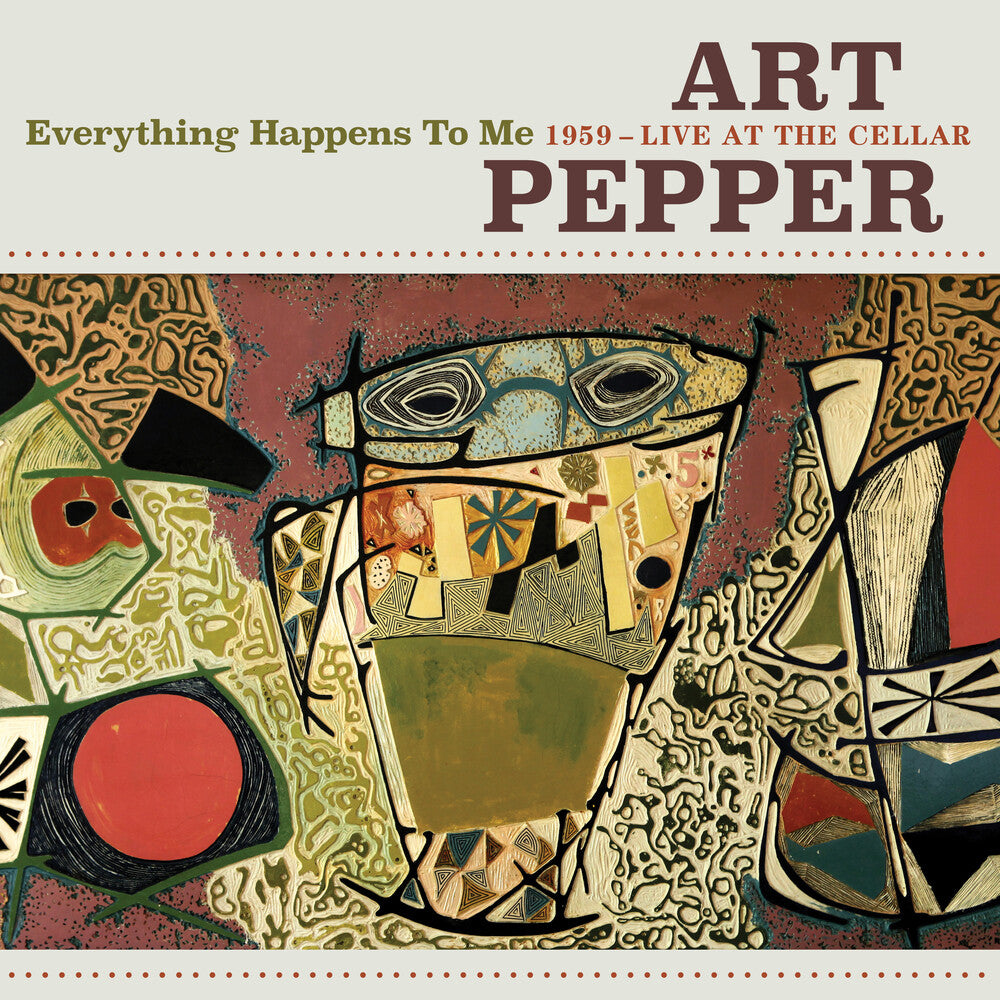 the album cover for Art Pepper - Everything Happens To Me: 1959 - Live At The (Box)