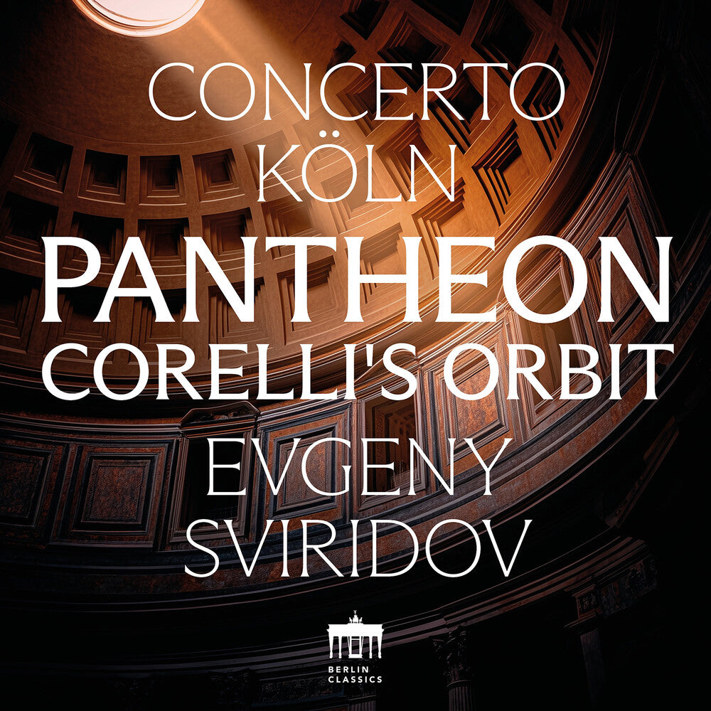the album cover for Concerto Koln - Pantheon - Corelli's Orbit