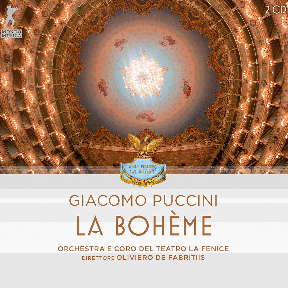 the album cover for Giacomo Puccini - Puccini: La Boheme