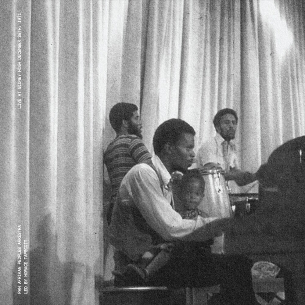 the album cover for Pan Afrikan Peoples Arkestra - Live At Widney High December 26th 1971