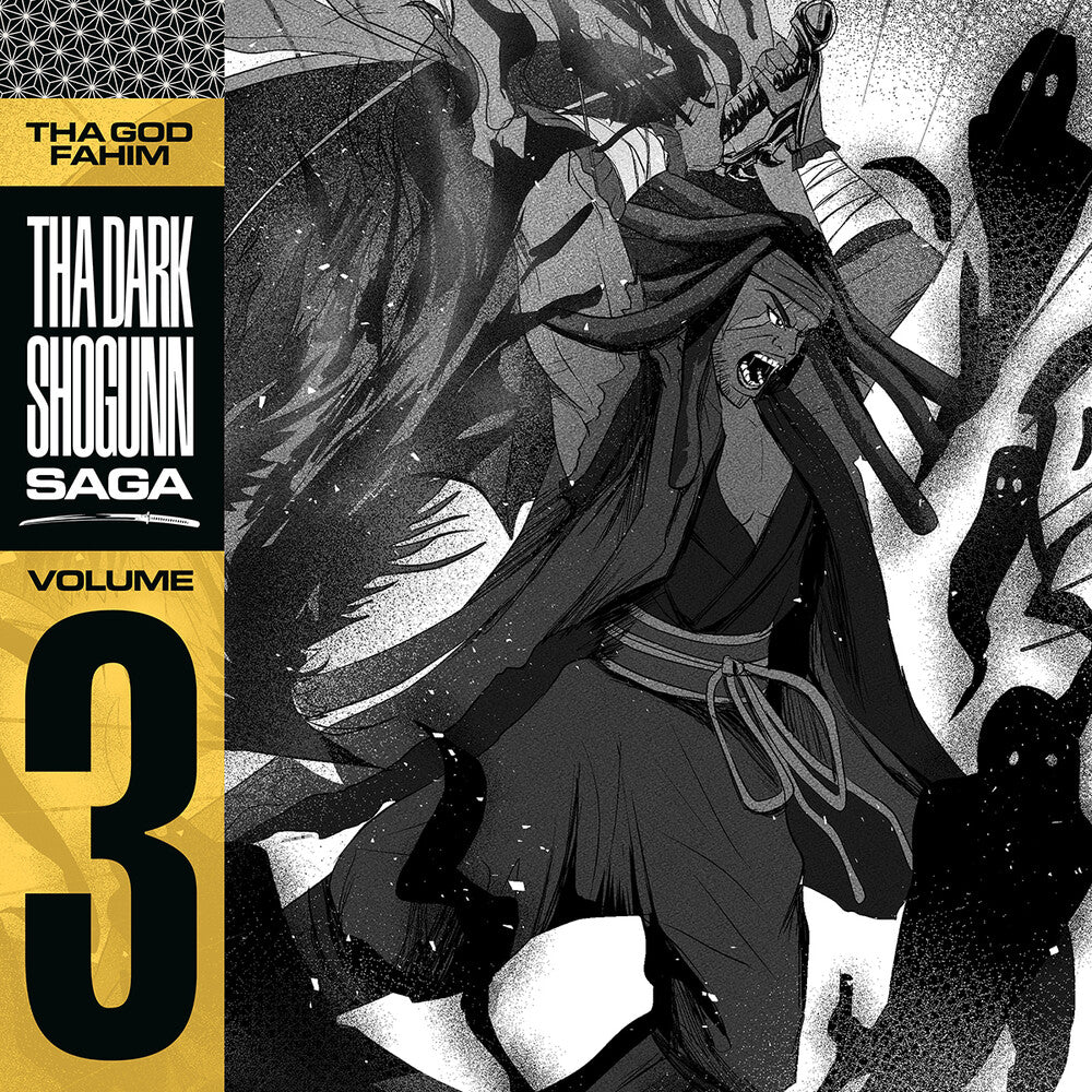 the album cover for Tha God Fahim - Tha Dark Shogunn Saga Vol 3