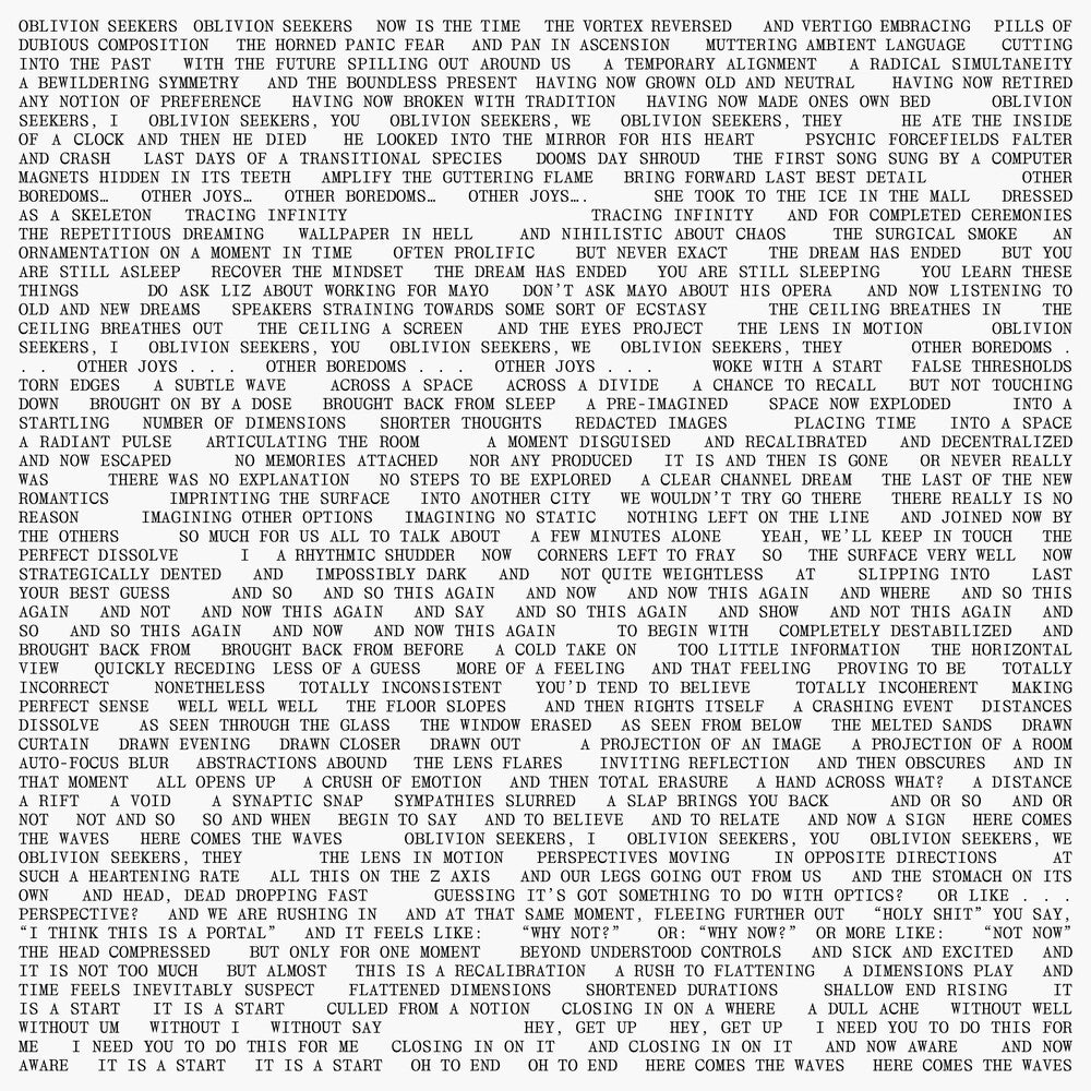 the album cover for Ben Vida - Oblivion Seekers