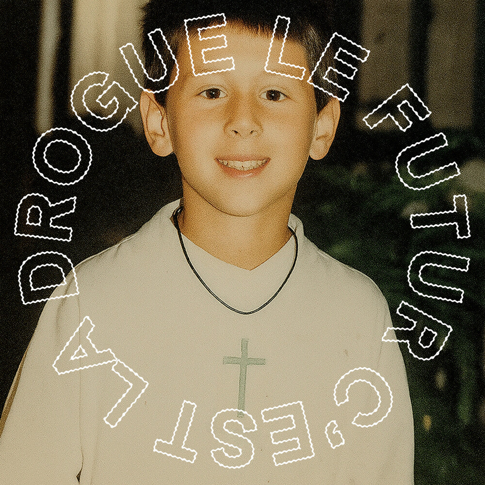 the album cover for Christophe Clébard - Le Futur C'est La Drogue