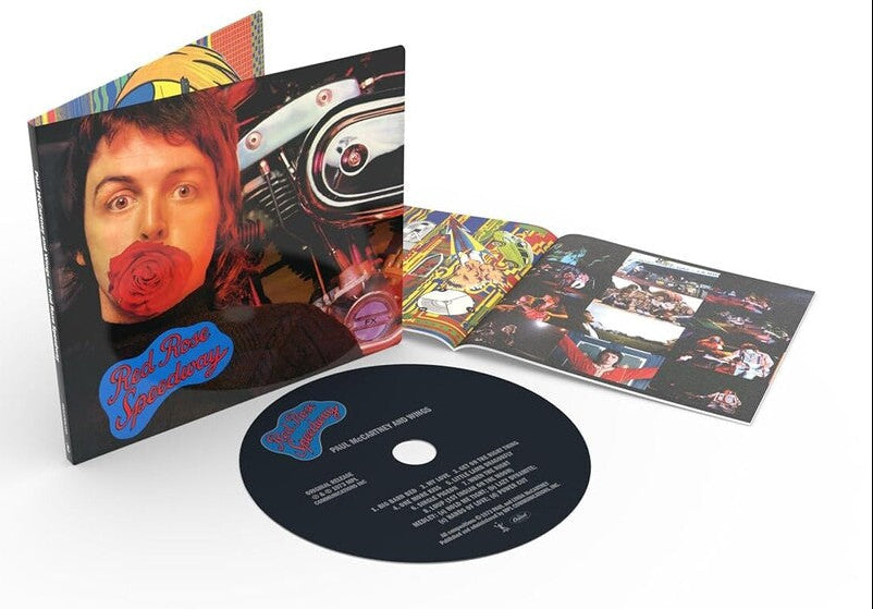 the album cover for Paul Mccartney & Wings - Red Rose Speedway