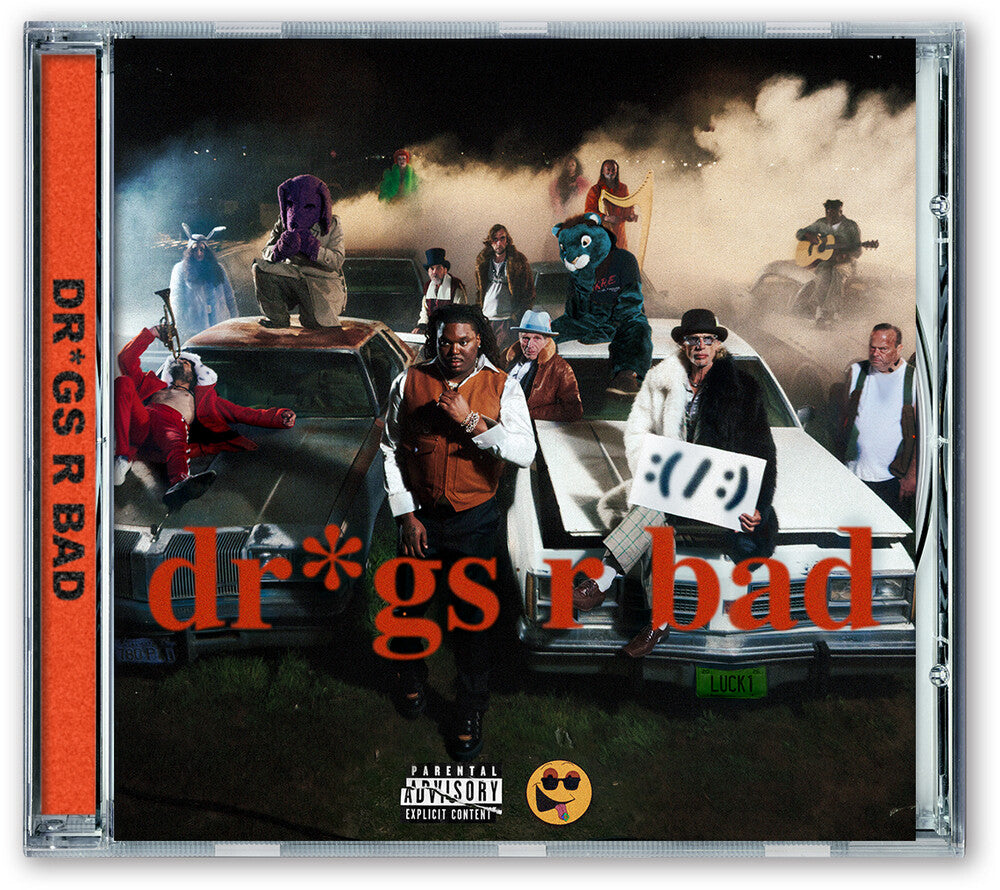 the album cover for Lucki - Dr*Gs R Bad