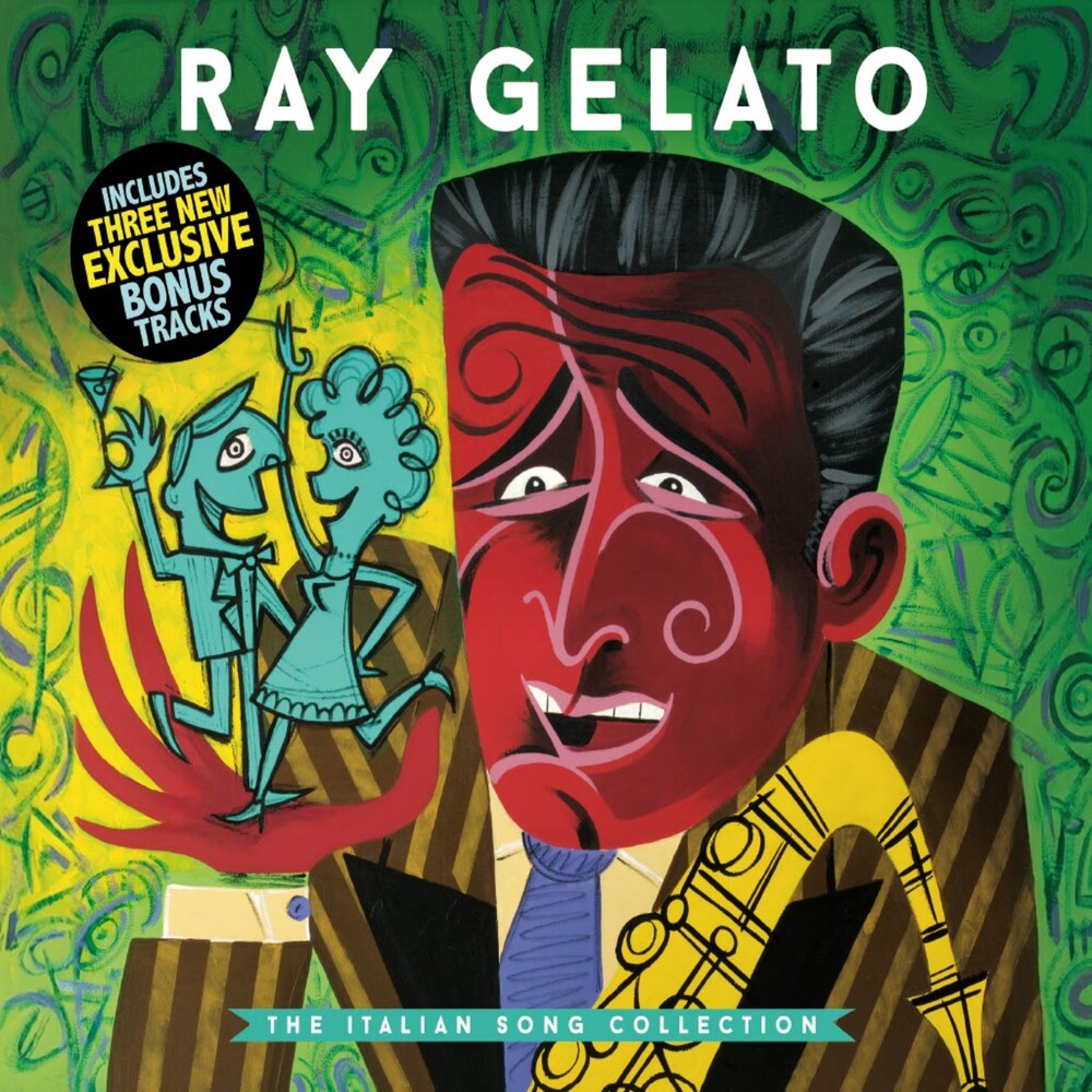 the album cover for Ray Gelato - Italian Song Collection