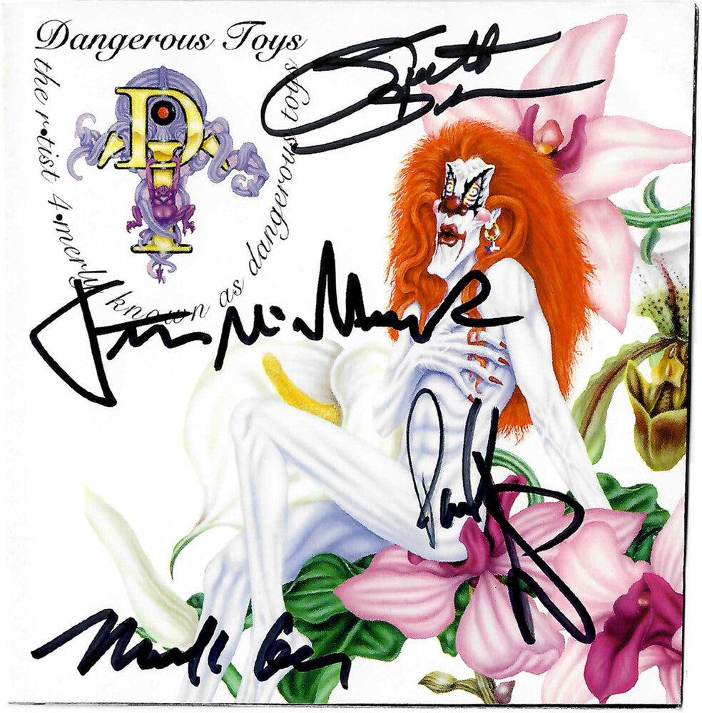 the album cover for Dangerous Toys - THE R*TIST 4*MERLY KNOWN AS DANGEROUS TOYS - SIGNED