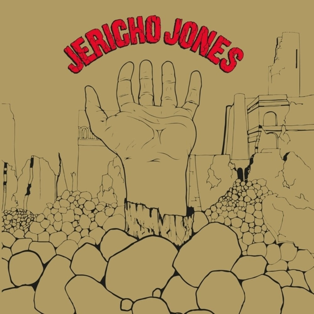 the album cover for Jericho Jones - Junkies Donkeys & Monkeys