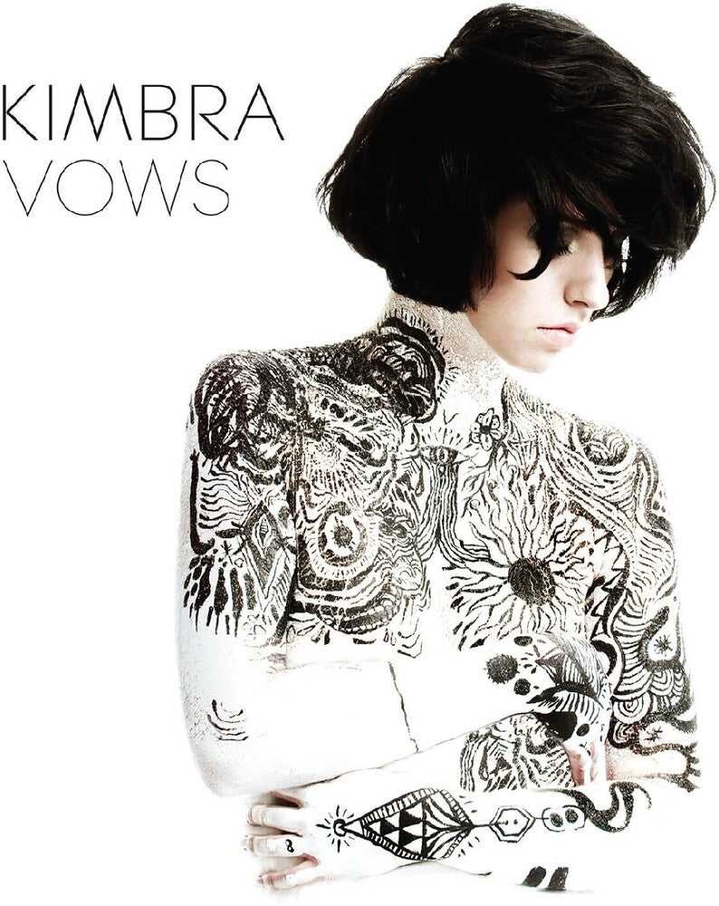the album cover for Kimbra - Vows - 15th Anniversary Remastered Expanded (Blk)