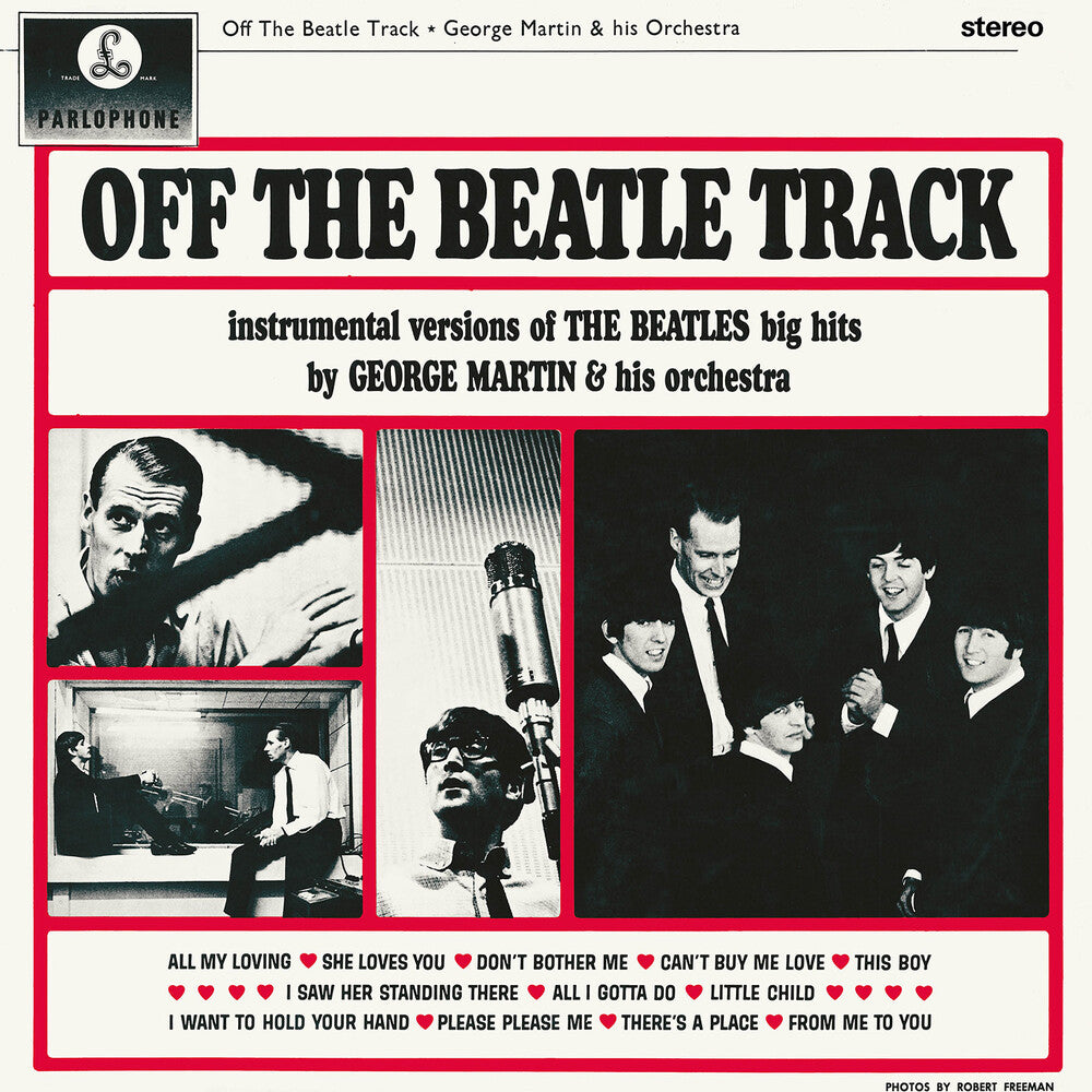 the album cover for George Martin & His Orchestra - Off The Beatle Track (Sft)