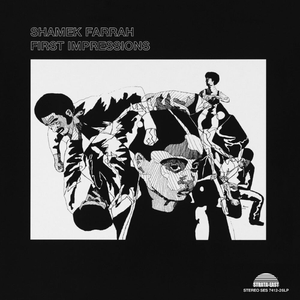 the album cover for Shamek Farrah - First Impressions