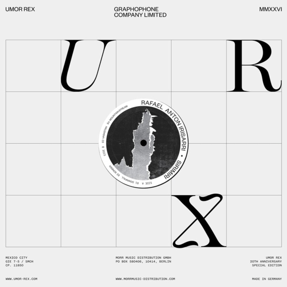 the album cover for Rafael Irisarri Anton - Sirimiri