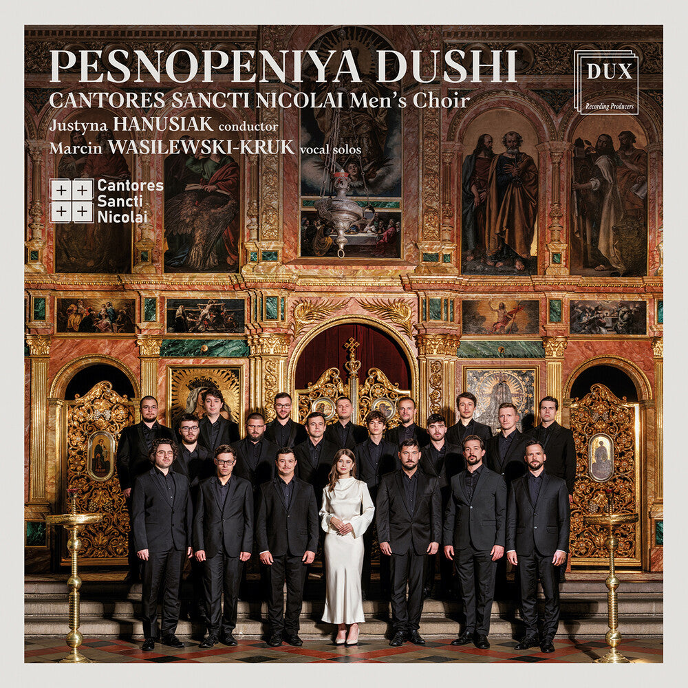 the album cover for Cantores Nicolai Sancti - Pesnopeniya Dushi-Songs Of The Soul