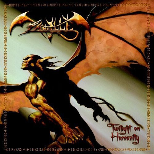 the album cover for Zandelle - Twilight on Humanity