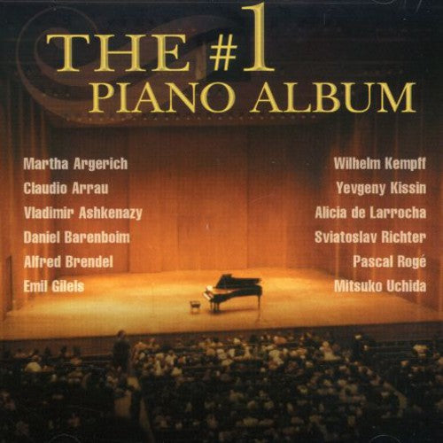 the album cover for #1 Piano Album / Various - #1 Piano Album / Various