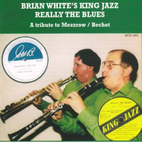 the album cover for Brian White - Really the Blues