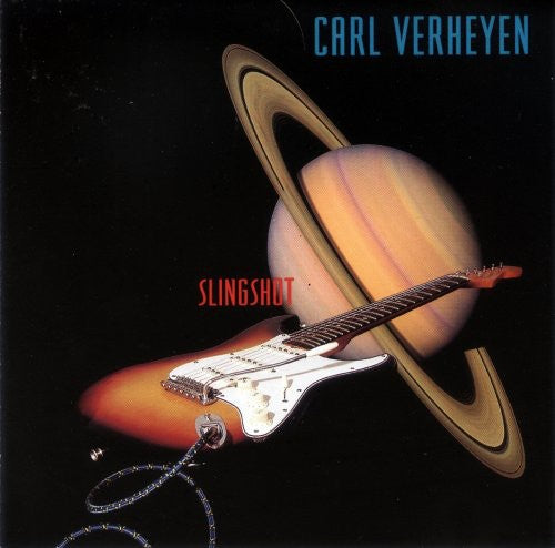 the album cover for Carl Verheyen - Slingshot