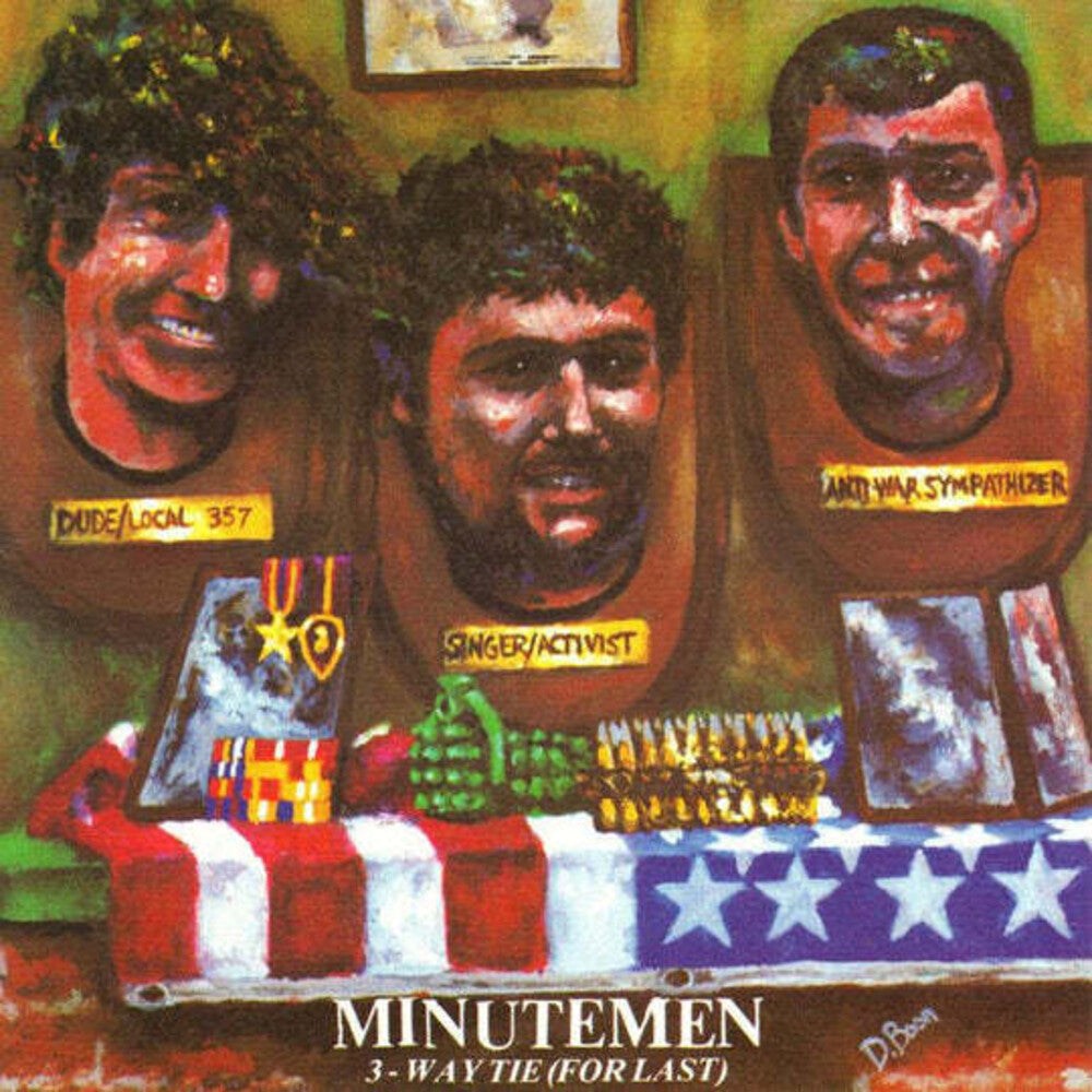the album cover for Minutemen - 3 Way Tie for Last
