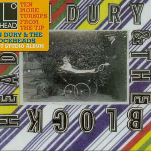 the album cover for Ian Dury & The Blockheads - Ten More Turnips from the Tip