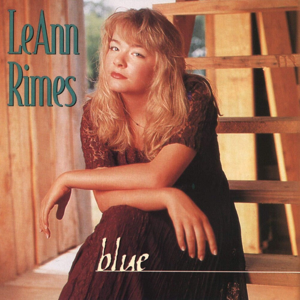 the album cover for LeAnn Rimes - Blue