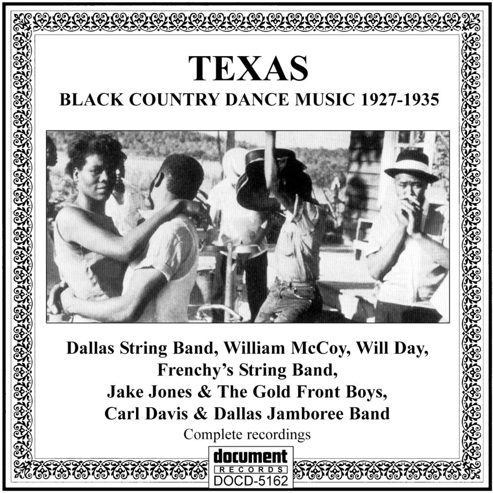 the album cover for Texas-Black Country Dance Musi - 1927-35