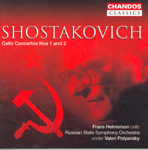 the album cover for FRANS HELMERSON - Cello Concerto 1 & 2