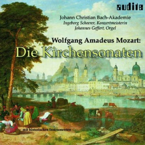 the album cover for W.A. Mozart - 17 Church Sonatas Complete