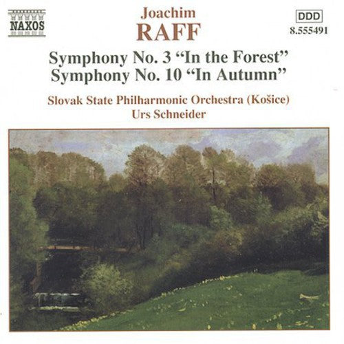 the album cover for Urs Schneider - Symphonies 3 & 10