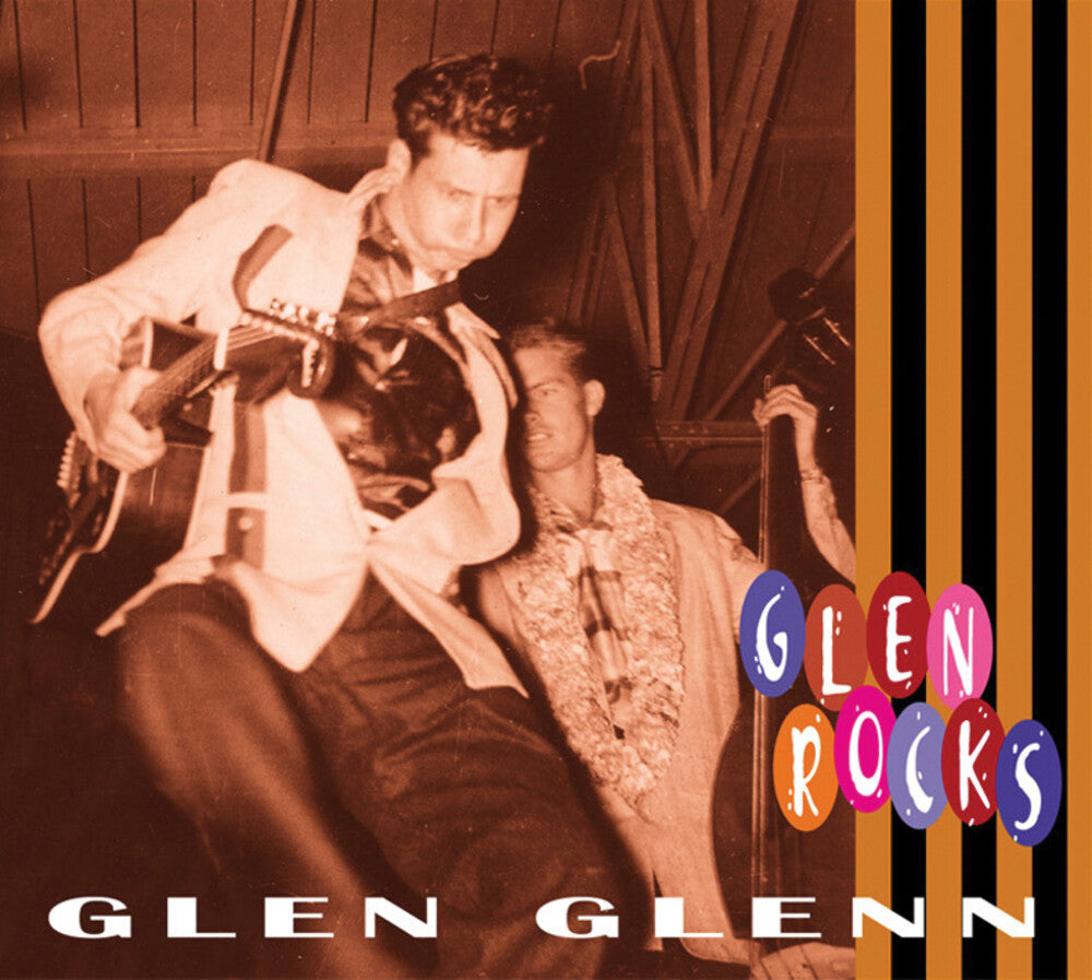the album cover for Glen Glenn - Glen Rocks