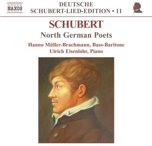 the album cover for Hanno Muller-Brachmann - North German Poets