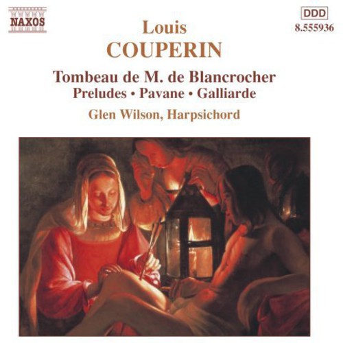 the album cover for Glen Wilson - Selected Harpsichord Works