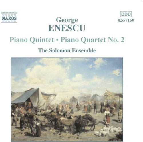 the album cover for Solomon Ensemble - Piano Quintet / Piano Quartet 2