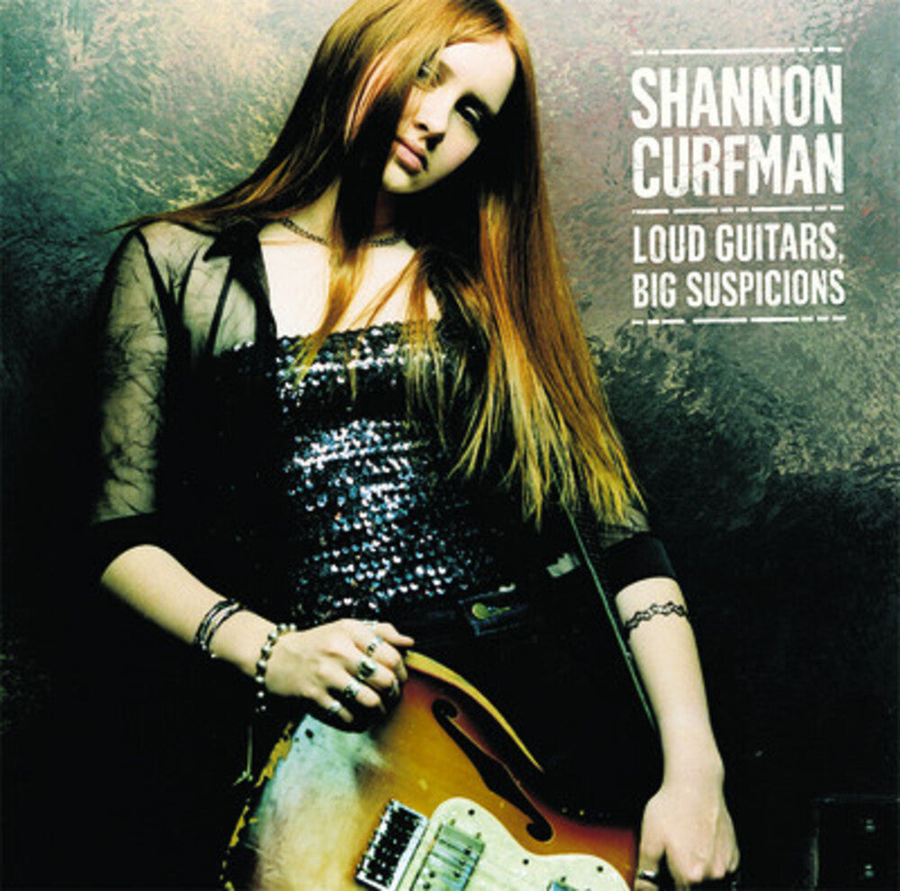 the album cover for Shannon Curfman - Loud Guitars Big Suspicions