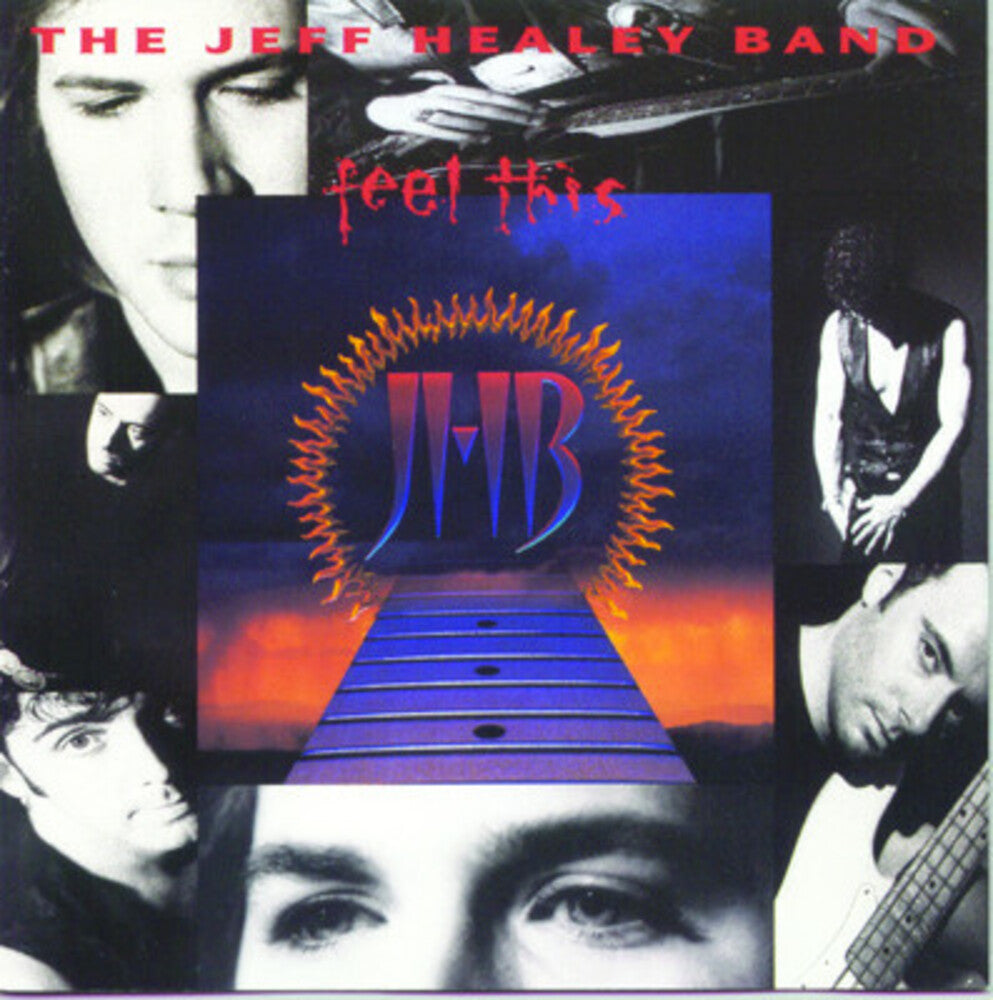 the album cover for Jeff Healey Band - Feel This