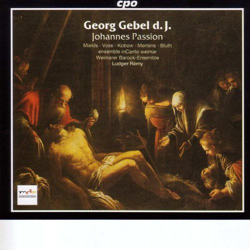 the album cover for Jan Kobow - Johannes Passion