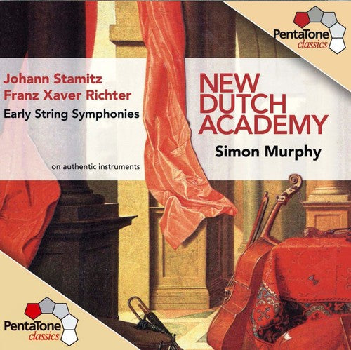 the album cover for Simon Murphy - Mannheim Project: Stamitz Richter