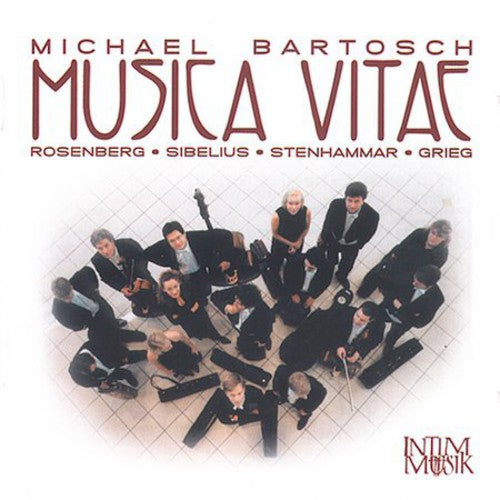 the album cover for Rosenberg/Sibelius/Stenhammar/ - Musica Vitae Plays