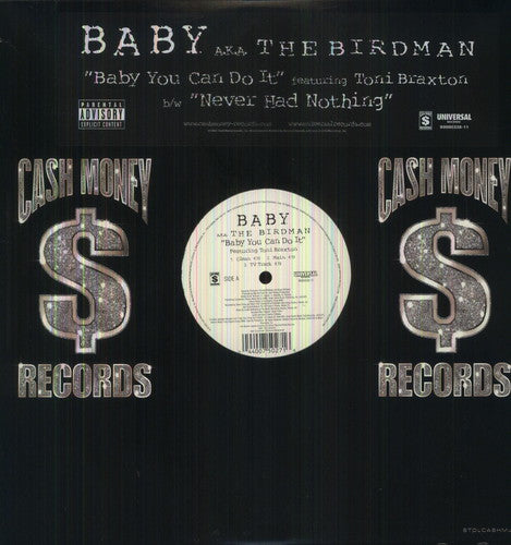 the album cover for Baby Aka The #1 Stunna - Baby You Can Do It