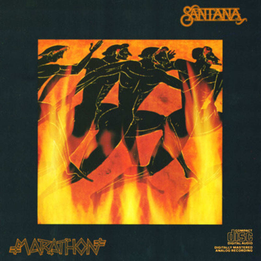 the album cover for Santana - Marathon
