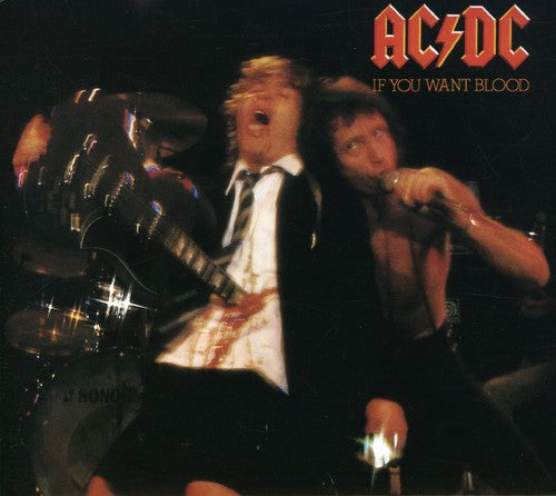the album cover for AC/DC - If You Want Blood You've Got It